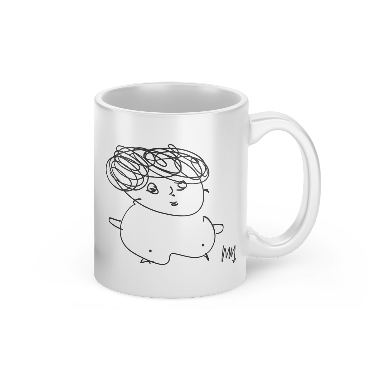 Miriam Self Drawing Mug